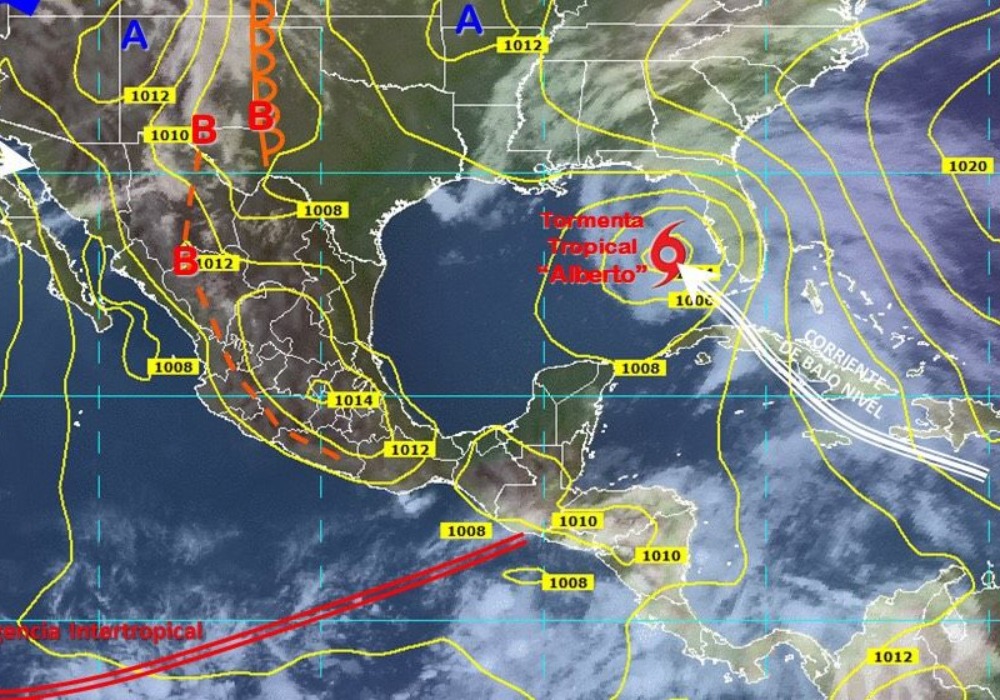 Tormenta 'Alberto' llegará a Florida hoy en la tarde