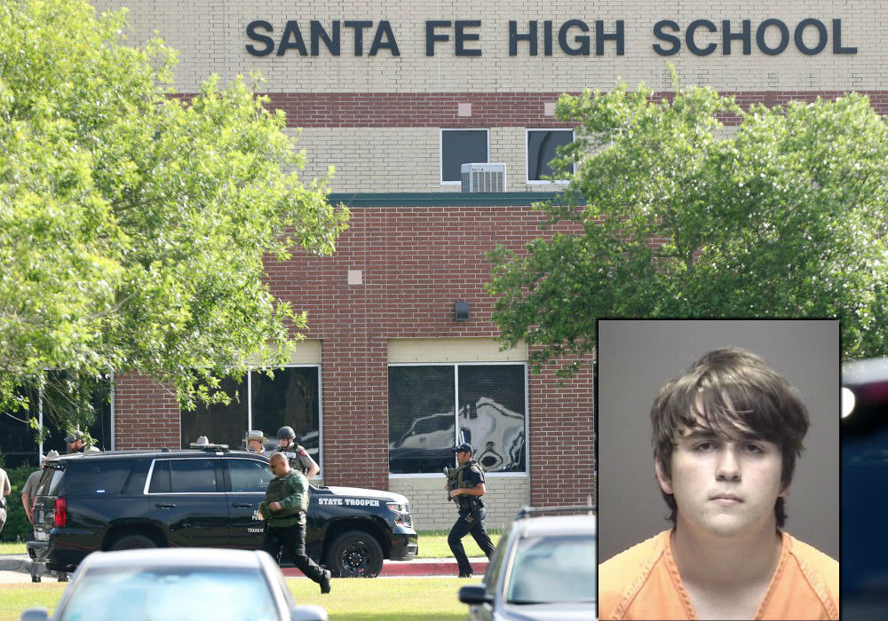 Logran identificar al tirador de la Escuela de Santa Fe en Texas