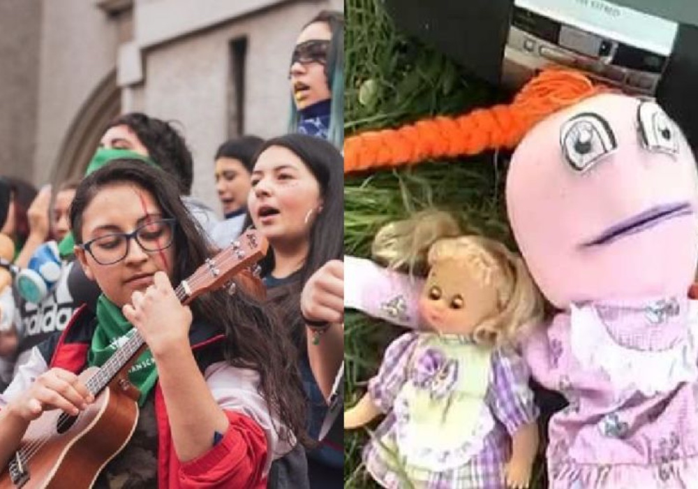 Mi muñeca me habló, se convierte en el nuevo himno feminista en Chile